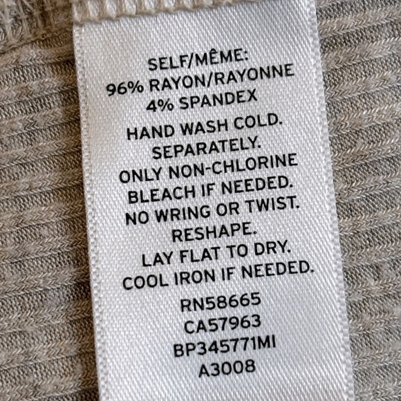 Urban Outfitters BP Tan Lace-Up Tank Top - Picture 6 of 6